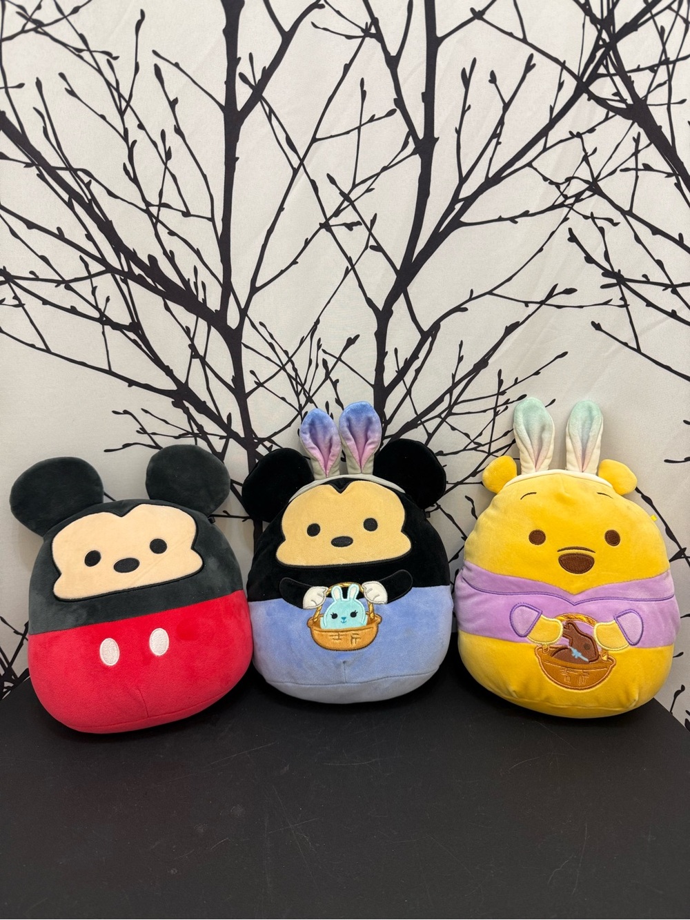 Disney Squishmallows lot of 3